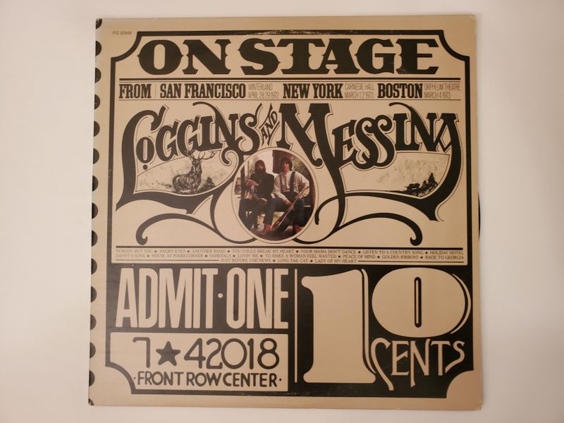 Loggins and Messina On Stage vinyl record